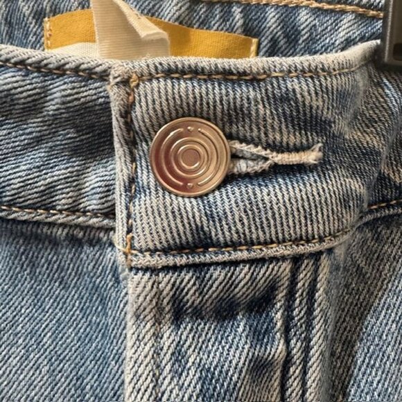 COPY - Maurices Womens Distressed Blue Denim Cheeky Taper Ankle 22W Regular Str… - Picture 6 of 13